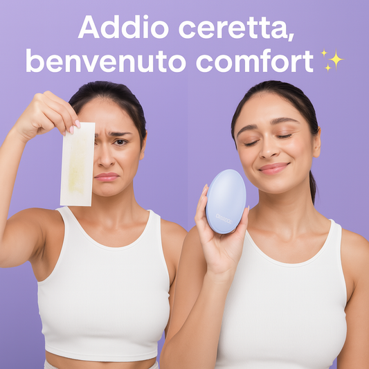 ✨ Perché l’Epilatore Cristallo è l’alternativa perfetta al rasoio?